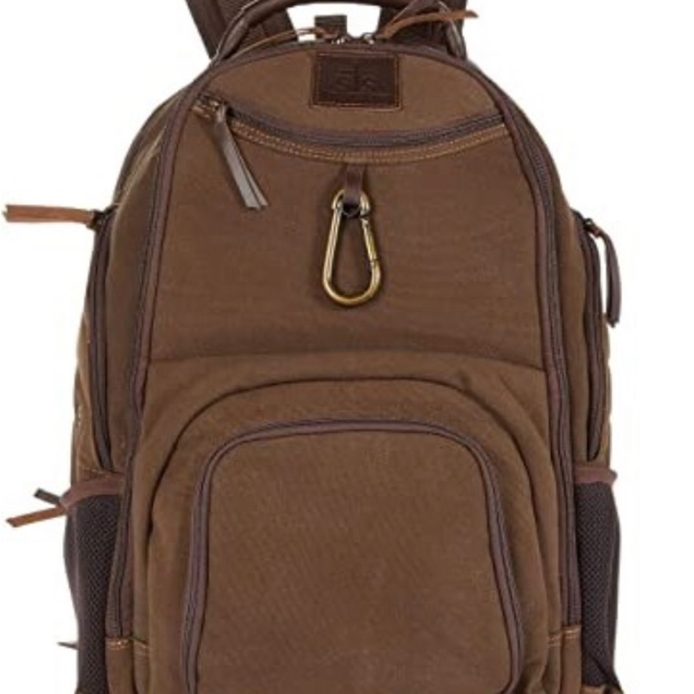 New STS RanchWear The Foreman Swiss Army Backpack/ Shopstyle Brown